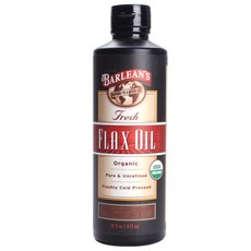 BARLEAN'S 亞麻仁油, 1罐, 473ml