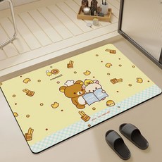 옐상 리락쿠마 발매트 규죠토 책상매트 9종, 1개, 베이커리