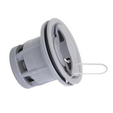 20 카약 카누 보트용 교체 밸브, PVC, 회색