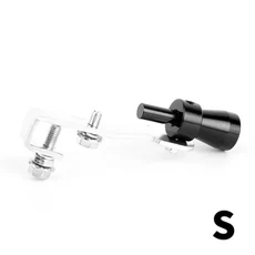 [호환제품] 유니버설 모터스 개조형 테일 스로트 휘슬 터빈 배기구 사운드 장치 윈드 소음 시뮬레이터, 01 blacks