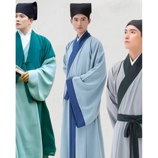 도포 전통 두루마기 모자 사극 남자 한복 세트 남성 행사 공연 선비 의상