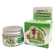 L.C.F 樂健飛 寵物萬用軟膏 貓狗適用 15g, 1個, 寵物超級萬用軟膏15g