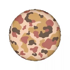 동물 무늬 레오파드 자동차 폴리에스터 휠 타이어 커버 보호대 캠퍼 차량용, 1개, 13. 12