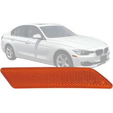 자동차 부품 거리 APA 교체용 전면 측면 표시등 반사경 2012년 2013년 2014년 2015년 3시리즈 320i 328d 328i 335i 액티브하이브리드 3 운전석 왼쪽, Front Passenger Side