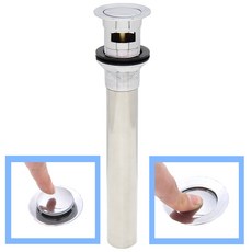World Korea 水龍頭自動彈出式水塞用於洗臉盆排水, 1個