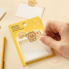 인프마켓 춘식이 점착 메모지 예쁜메모지 점착메모지 붙이는메모지, 3단
