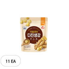 해표 리얼큐브 다진생강, 11개, 23g