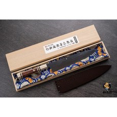 和欣行 醉心Suisin 池田美和 作 白三鋼 富士 本燒 和牛刀 270mm, 1個