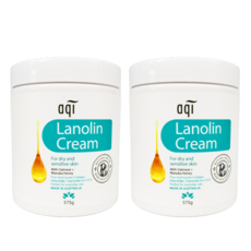AQI 雅葵 綿羊油潤膚霜 Lanolin Cream 身體乳 575g 澳洲製造, 2個