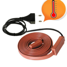 동파 방지 열선 일반형 보급형 수도 실리콘 열선 발열선 겨울철 대비 수도관 파이프 저수조 계량기
