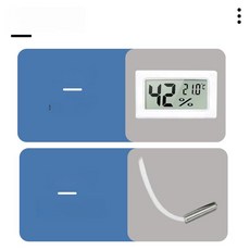 로이타 다흰도마뱀선반 도마뱀 사육장 선반 온도조절, 1개, 프로브 온습도계 (숨숨집 없음)