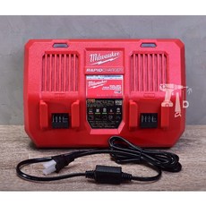 美沃奇 M18 DFC 18V 雙口快速充電器, 詳見包裝, M18 HB3 高輸出電池x1