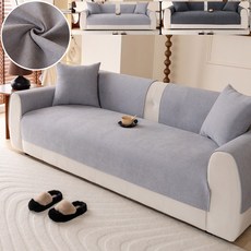 설닐 미끄럼 내마모성 고양이 할퀴기 방지 소파 쿠션 사계절 사용 애완동물 친화적인 소파 커버