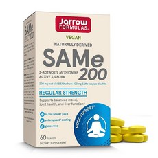 자로우포뮬러스 SAMe 200mg 타블렛 60정, 1개
