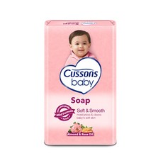 Cussons 佳霜 嬰兒溫和香皂 杏仁與玫瑰果油, 1個