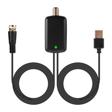 HDTV 부스터 앰프/ 신호증폭기 TV 안테나 앰프 지상파방송 DMB UHD 디지털TV FM라디오, TV신호증폭기, 1개