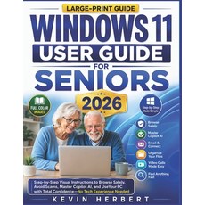 (英文圖書)Windows 11 User Guide for Seniors 2026: Step-by-Step Visual Instructions to Brow... 平裝版, Independently Published, 英文
