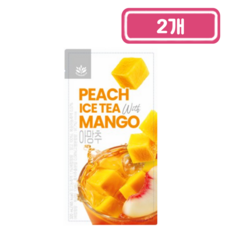 바이오포트 아망추 망고 파우치음료 320mL, 2개