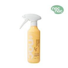 nac nac 酵素奶瓶餐盤蔬果泡沫噴霧 酵素奶瓶清潔劑 植萃成分 天然橘油噴霧清潔劑, 1個