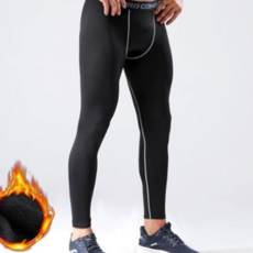 남성 편안한 운동복 따뜻한 기모 트레이닝복 타이즈_WFG4HE2_WFG4HE2