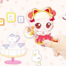 온지니 골드코디스티커 달콤핑 옷입히기스티커