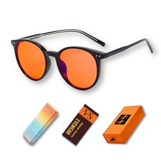 뷰세이버 수면안경 숙면유도 블루라이트 차단 선글라스