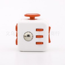 AB3 療癒魔方 Fidget Cube 紓壓方塊, 【AB3】5#白粉色(附吊繩!)