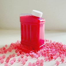 水晶寶寶 海綿寶寶 玩具 互動玩具 適閤多種玩具 植栽用水晶泥 戶外玩具 競技玩具 園藝用魔晶土 水晶土 專用 吸水珠, 紅色中瓶 約6w顆, 1個