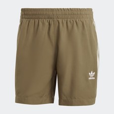 아디다스 ADIDAS KOREA 아디컬러 3-스트라이프 스윔 쇼츠 HT4409
