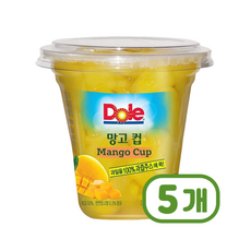 Dole 돌 후룻컵 망고컵, 5개