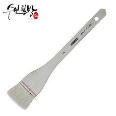 서예붓 민화 한국화 배접붓 바탕붓, 1개, 2호