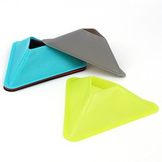 부드러운 말랑 칼라 접시콘 훈련용 컬러 꼬깔 안깨지는 택1, 빨강