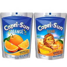 카프리썬 오렌지 200ml x 20p + 사파리 200ml x 20p, 1세트