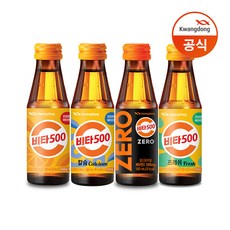비타500 100ml 오리지널 10병+칼슘 10병+프레시 10병+제로 10병 (총 40병)