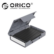 오리코 M.2형 SSD 10개 or 3.5형 HDD 1개 보관함 PHP-M2, 그레이