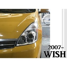 傑暘國際車身部品 TOYOTA WISH 07-09年 無HID版 原廠魚眼大燈 車燈 單顆價格, 1個, 副駕駛座 右