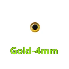 100-500개 낚시 미끼 눈 홀로그램 3D 3mm 4mm 5mm 6mm 시뮬레이션 플라이 낚시 미노우 인조 물고기 DIY 눈, 01 100PCS, 11 Gold-4mm