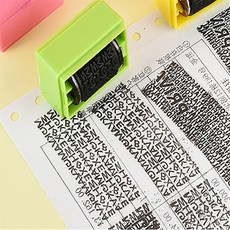 개인정보보호 롤러 스탬프 4p세트 개인정보보호스탬프