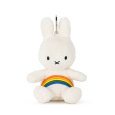 BON TON TOYS 米飛絨毛鑰匙圈, 1個, 彩虹
