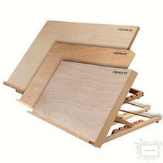 세르지오 테이블이젤 A3 목재 스케치 받침대 47cm 접이식 휴대용 드로잉 이젤 1개