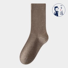 NicoFun 愛定做 MIU系穿搭中筒襪 3雙 無骨縫頭 羅紋針織襪 美拉德棕色咖啡女襪