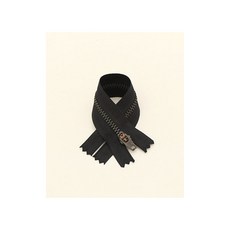 패션스타트 [15cm/앤틱] 청바지용 열림방지 금속 바지지퍼, 1개, 앤틱