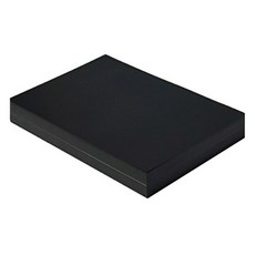 두꺼운 검정 도화지 흑켄트지 2절 180g 10장