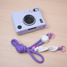 富士拍立得Evo矽膠套 instax mini evo相機保護殼 柔軟防摔, 1個, 粉紫