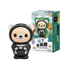 NEWWIS 帽T Storyteller 故事機 迷你便攜 兒童早教玩具, 小黑熊, 1個
