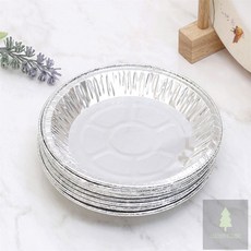 행운과 일회용 은박접시10p 18cm 캠핑일회용품세트