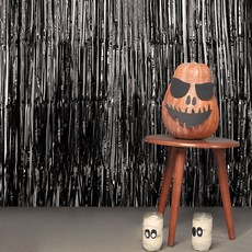파티커튼 블랙 배경장식소품