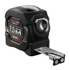 DELIXI 오토락 줄자 7.5M X 25MM 고정밀눈금 7.5M줄자 방수 자석 낙하 양면 스마트 고정밀 휴대용 DWGR-2633, 1개, DELIXI 7.5m