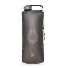 HydraPak Seeker軟式水瓶 2L 折疊水瓶, 遠古灰, 1個