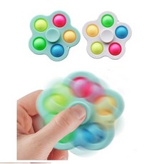 파스텔 푸쉬팝스피너, 1개, 랜덤